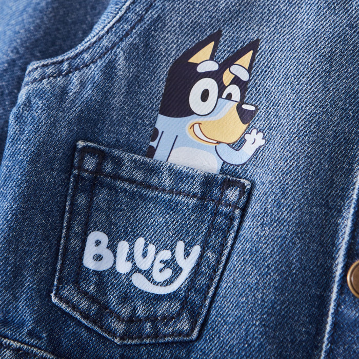 Personalised Bluey Denim Jacket