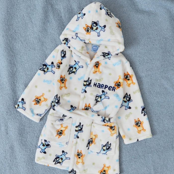 Personalised Bluey Robe