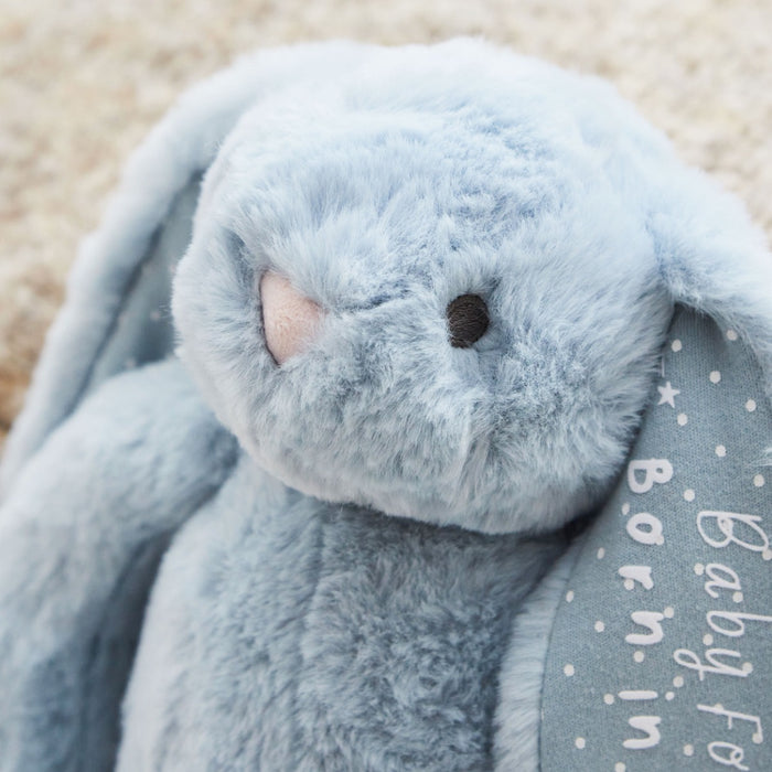 Personalised Born In 2026 Blue Bunny Soft Toy
