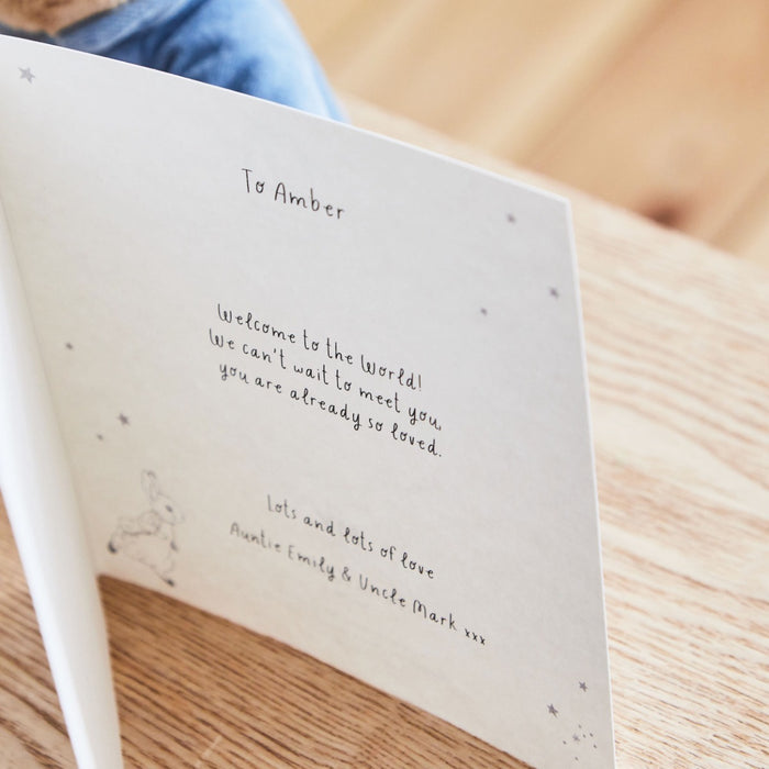 Personalised Born In 2026 Peter Rabbit™ Greeting Card