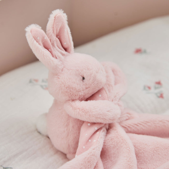 Personalised Born In 2026 Pink Bunny Comforter