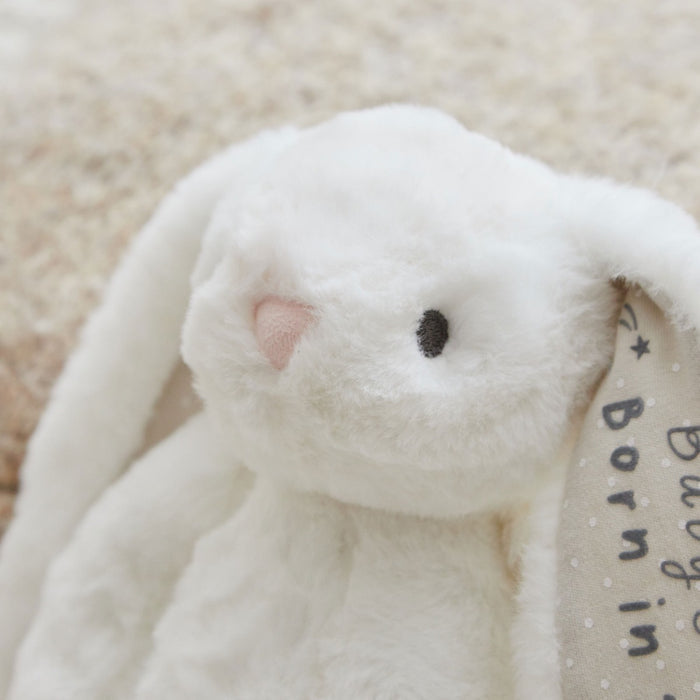 Personalised Born In 2026 White Bunny Soft Toy