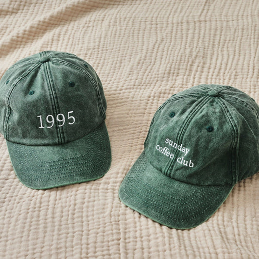 Personalised Bottle Green Baseball Cap