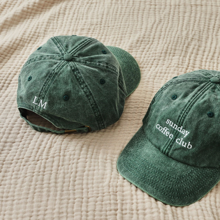 Personalised Bottle Green Baseball Cap