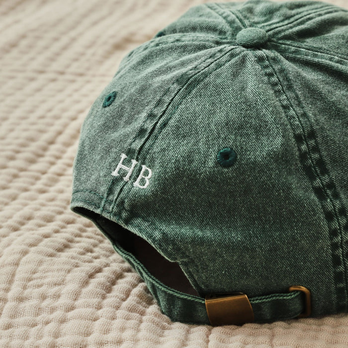 Personalised Bottle Green Baseball Cap
