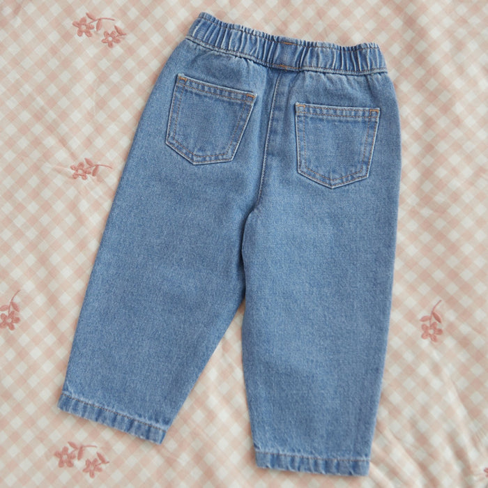 Personalised Bow Denim Jeans