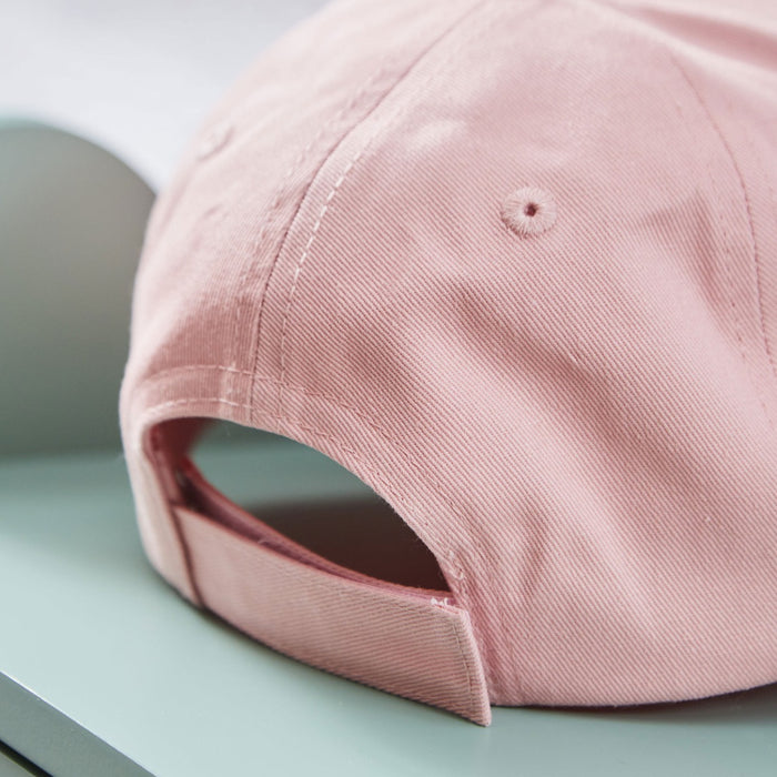Personalised Bumblebee Baseball Cap in Pink