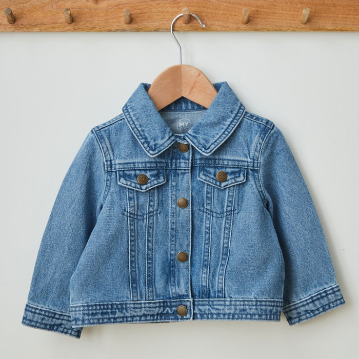 Personalised Bumblebee Denim Jacket