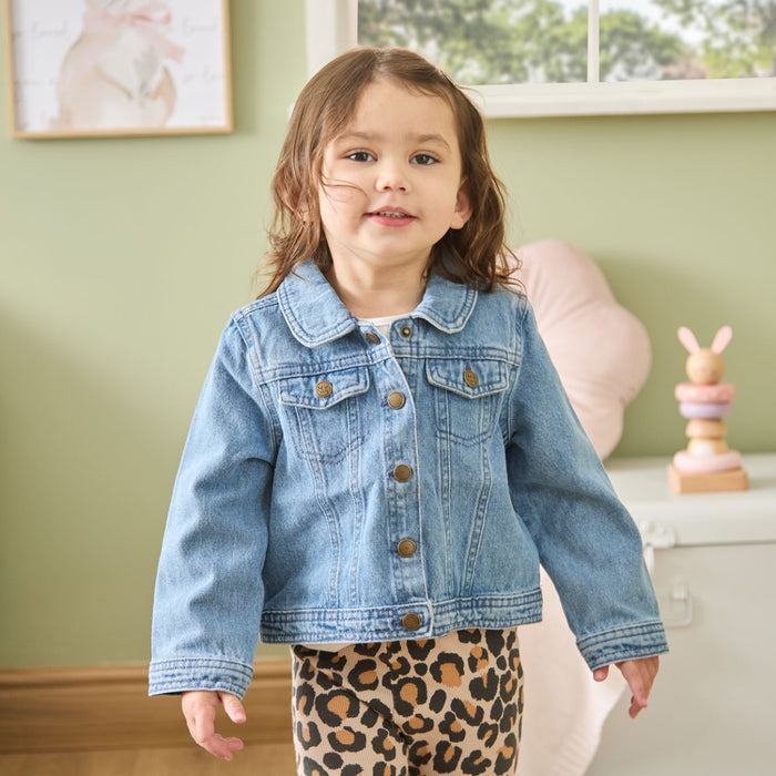 Personalised Bumblebee Denim Jacket