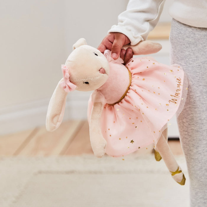 Personalised Bunny Ballerina Doll