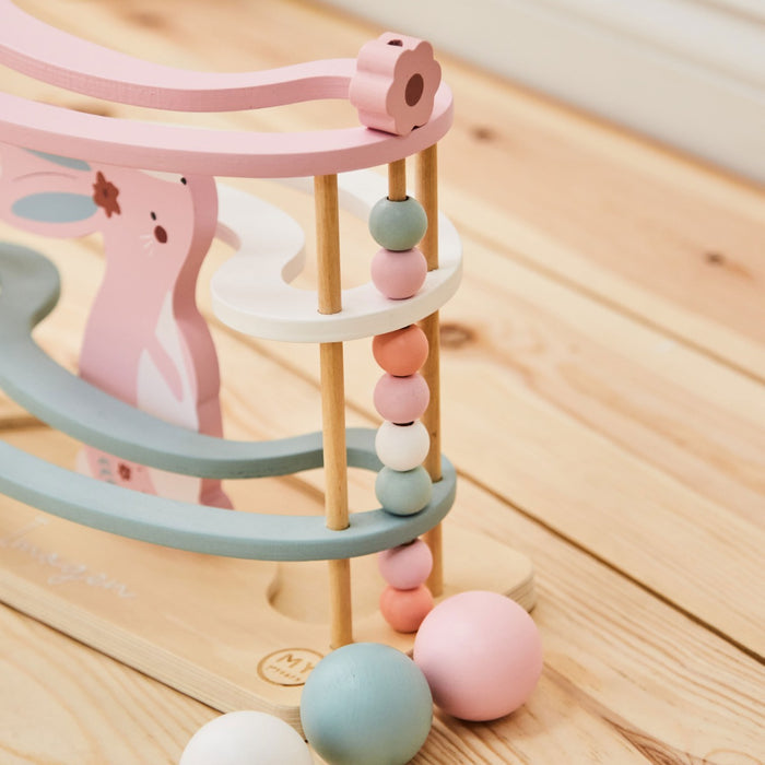 Personalised Bunny Wooden Ball Runner FSC®