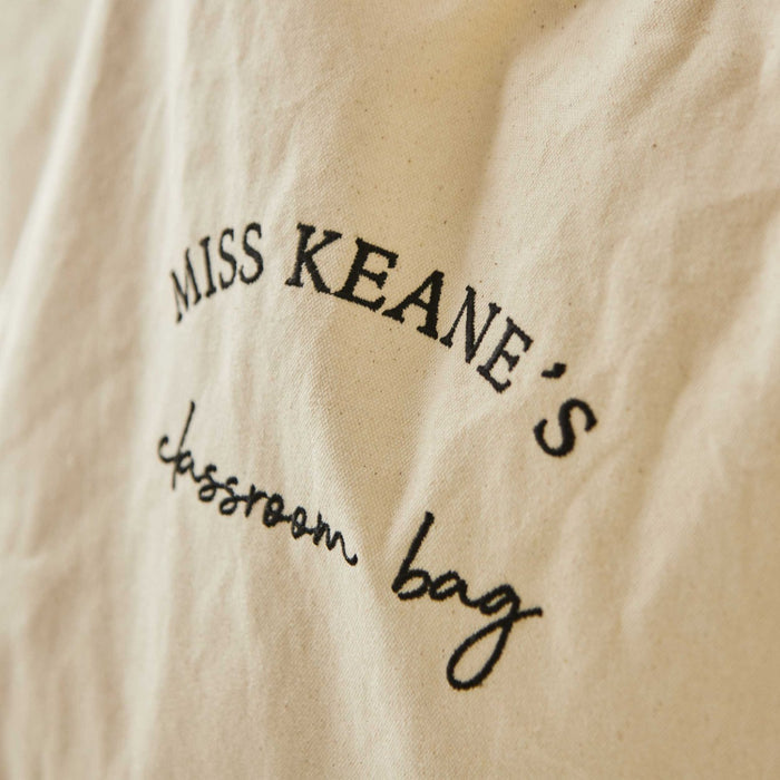 Personalised Canvas Beach Tote Bag
