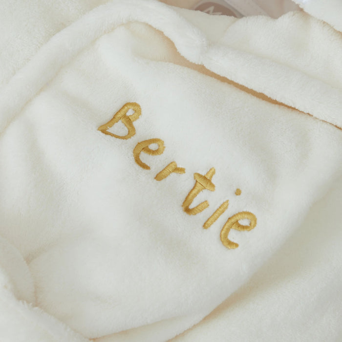 Personalised Chick Fleece Robe