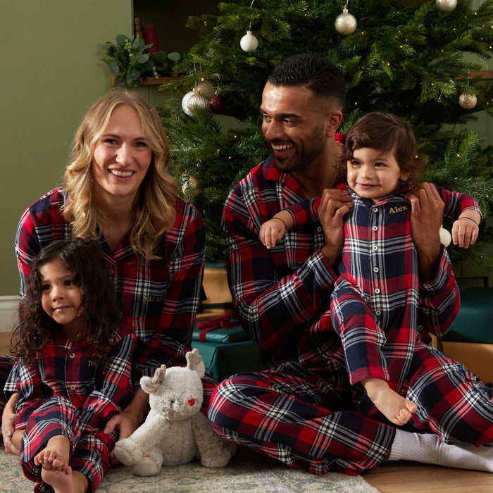 Personalised Children's Tartan PJ Set