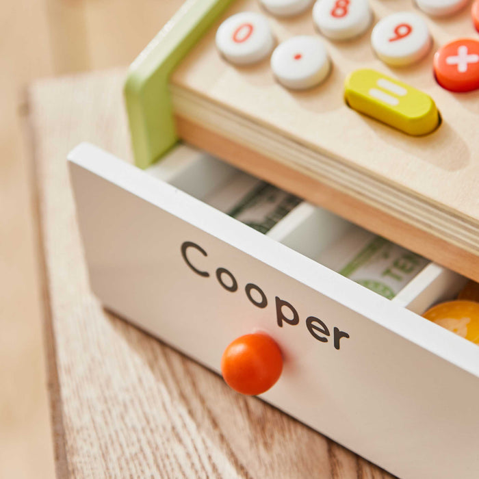 Personalised Classic World Cash Register