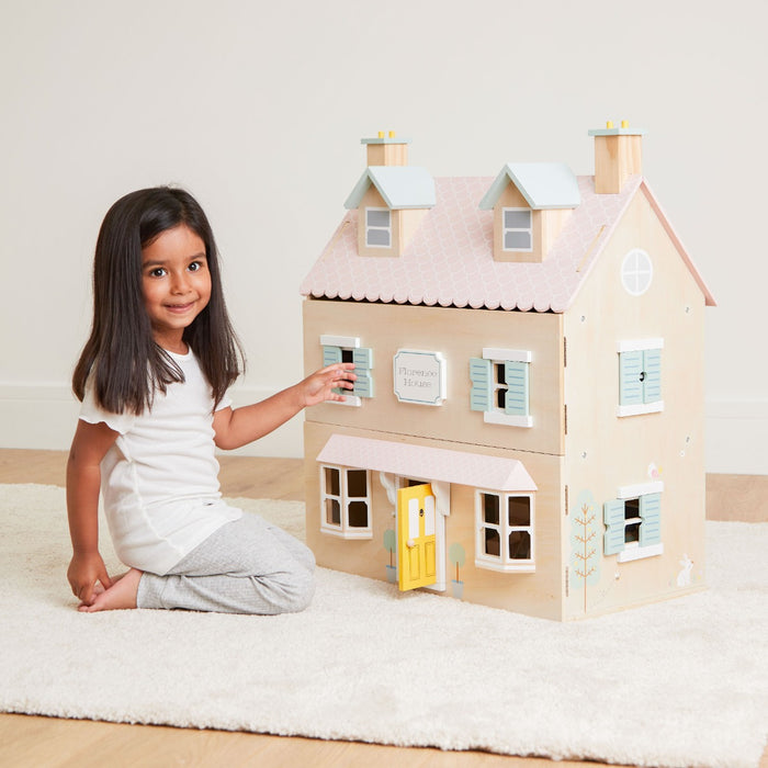 Personalised Colourful Wooden Doll’s House FSC®