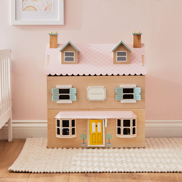 Personalised Colourful Wooden Doll’s House FSC®