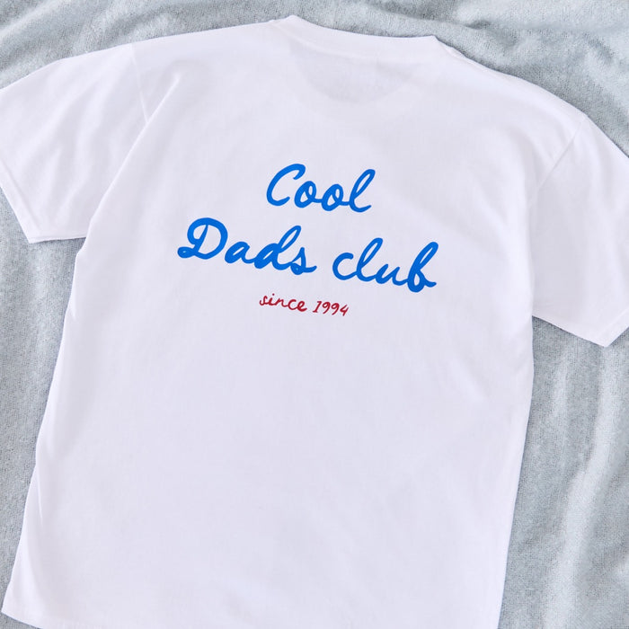 Personalised Cool Dads Club White T-shirt