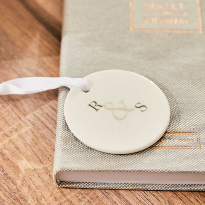 Personalised Couple's Names Ceramic Decoration