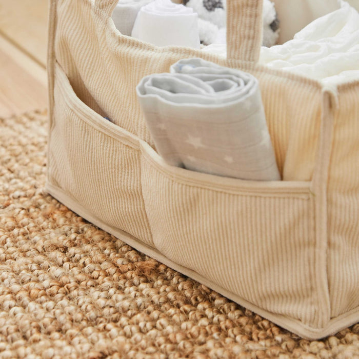Personalised Cream Nappy Caddy