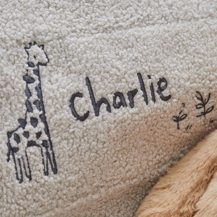 Personalised Cuddle Club Ecru Bean Bag Chair