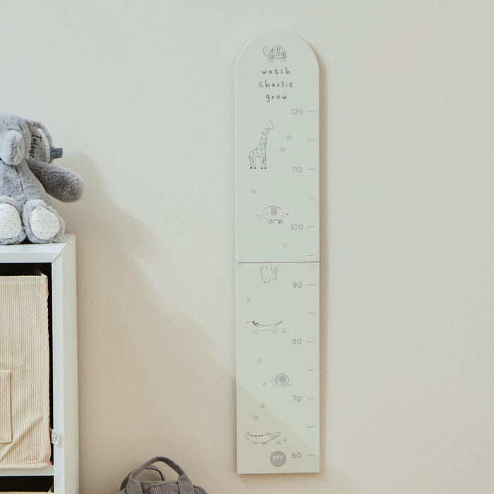 Personalised Cuddle Club Wooden Height Chart FSC®