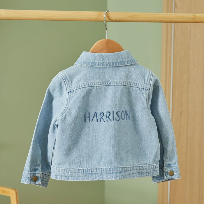 Personalised Denim Stonewash Jacket