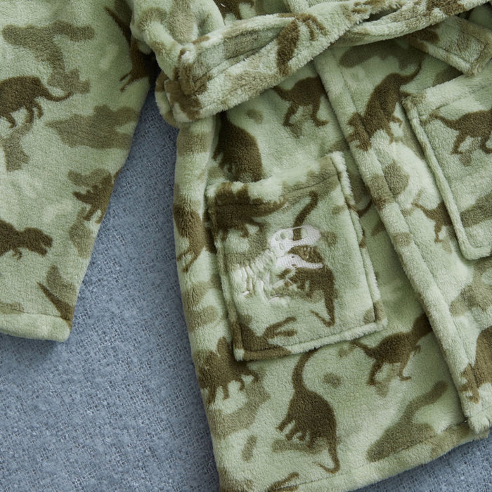 Personalised Dino Camo Robe