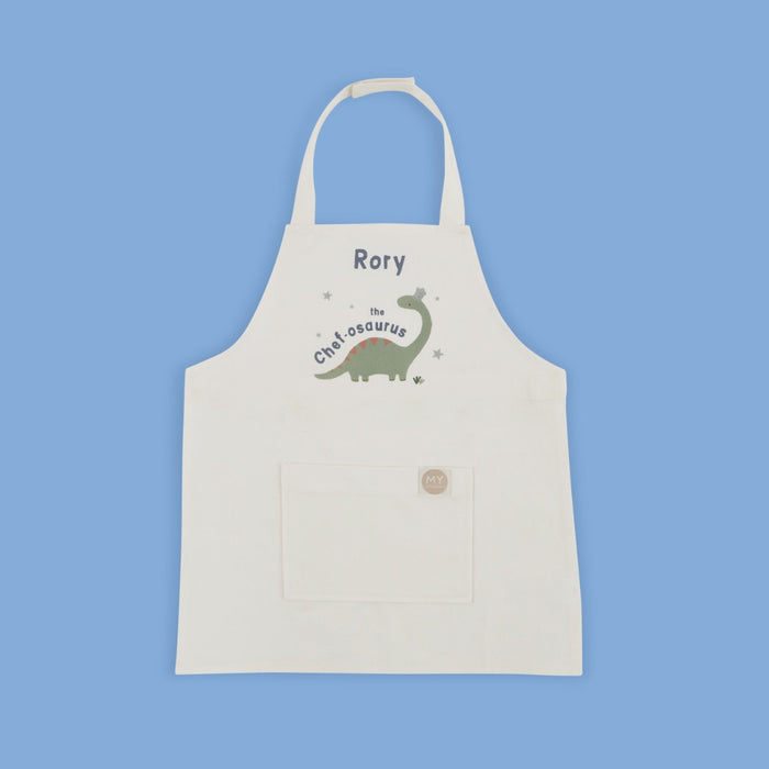 Personalised Dinosaur Design Children’s Apron