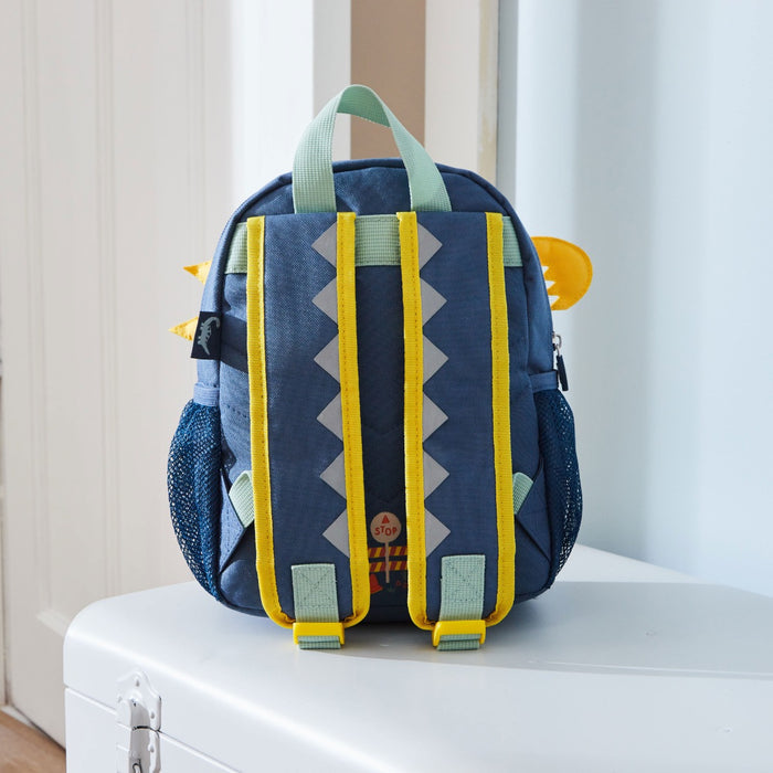 Personalised Dinosaur Digger Design Mini Backpack