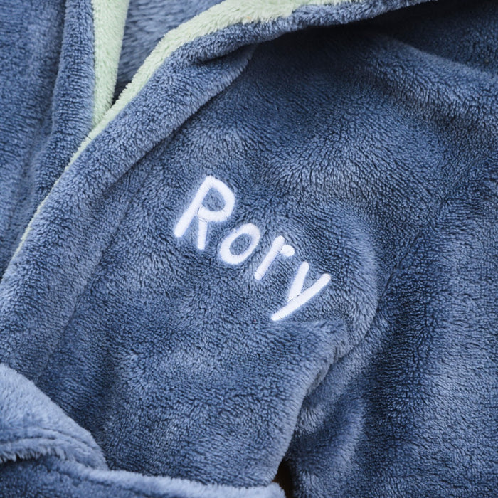 Personalised Dinosaur Fleece Dressing Gown