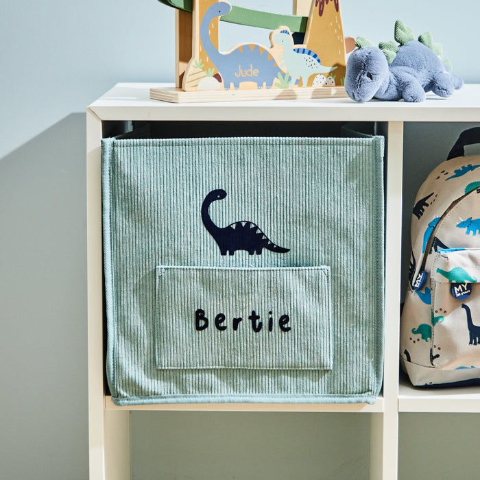 Personalised Dinosaur Sage Storage Cube