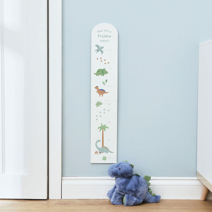 Personalised Dinosaur Wooden Height Chart FSC®