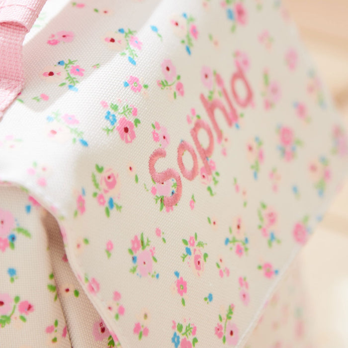 Personalised Ditsy Print Lunch Bag