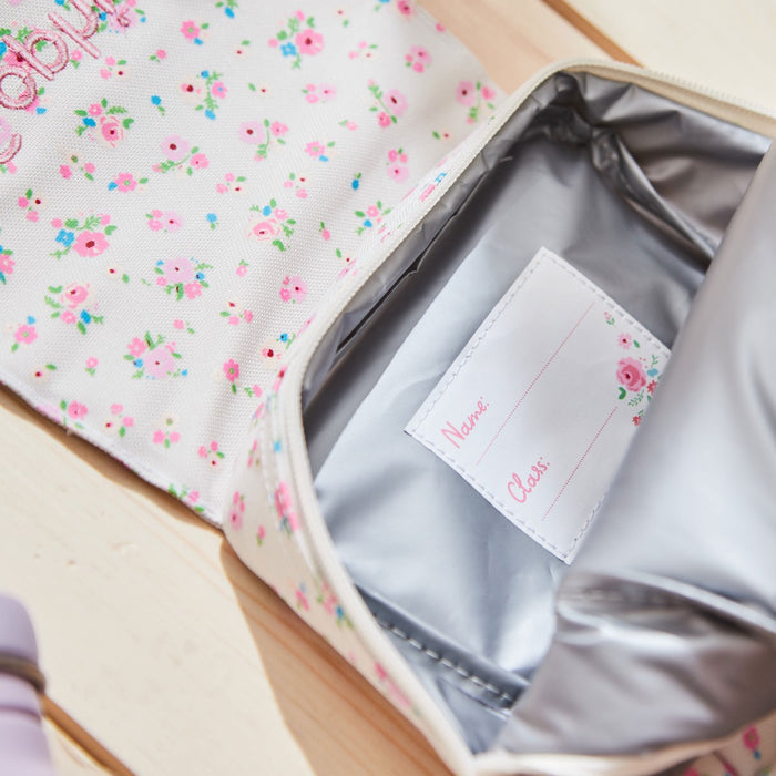 Personalised Ditsy Print Lunch Bag