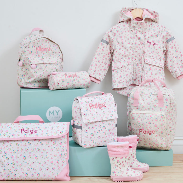 Personalised Ditsy Print Lunch Bag
