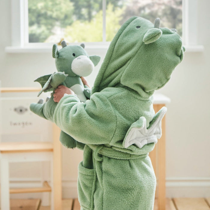 Personalised Dragon Fleece Robe