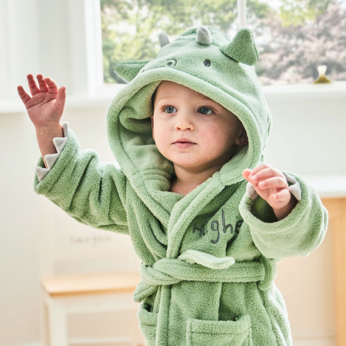 Personalised Dragon Fleece Robe