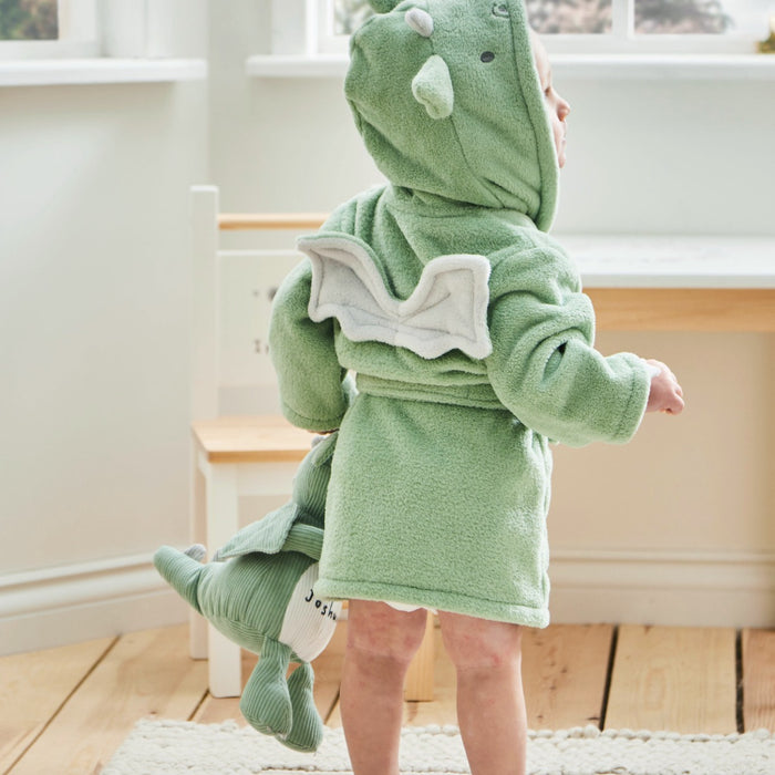 Personalised Dragon Fleece Robe