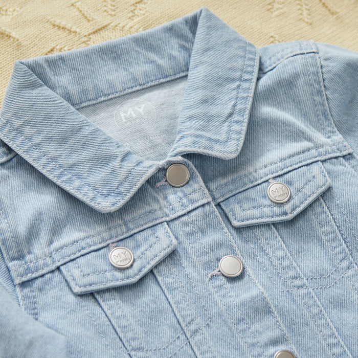 Personalised Duck Stonewash Denim Jacket
