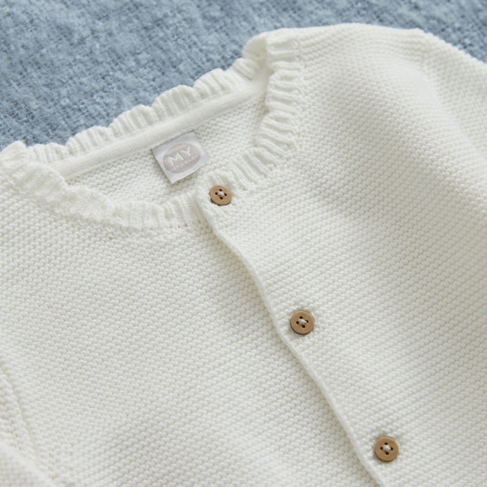 Personalised Eid White Lightweight Cardigan