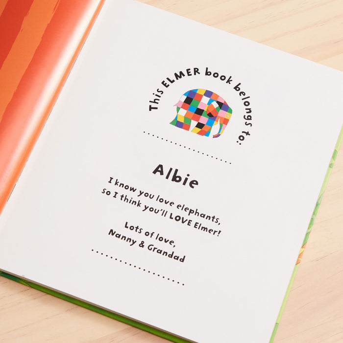 Personalised Elmer Classic Collection