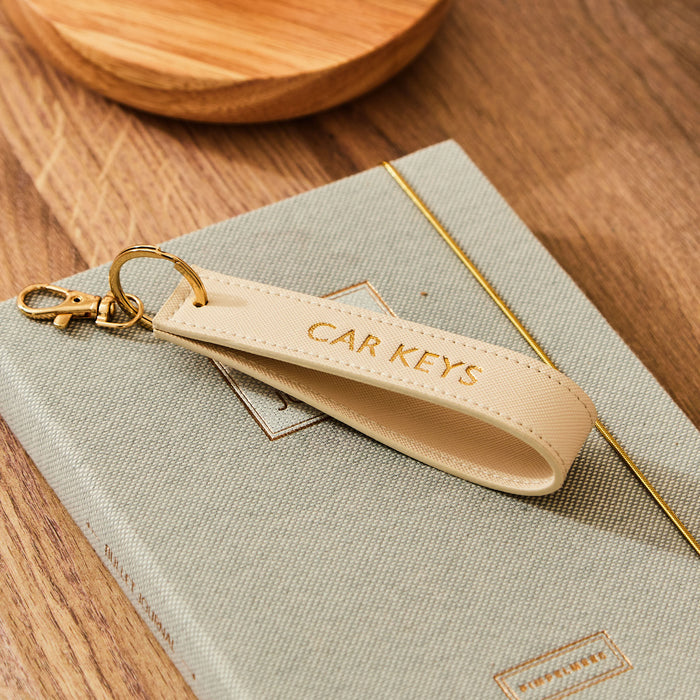 Personalised Embossed Oyster Keyring