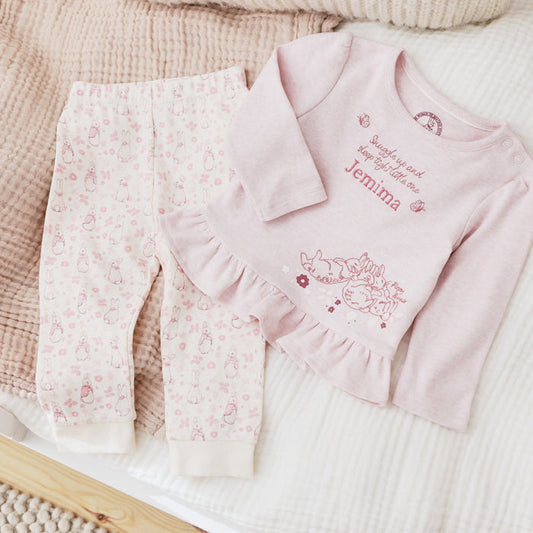Personalised Flopsy Bunny Pyjama Set