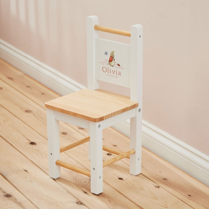 Personalised Flopsy Bunny Wooden Chair FSC®
