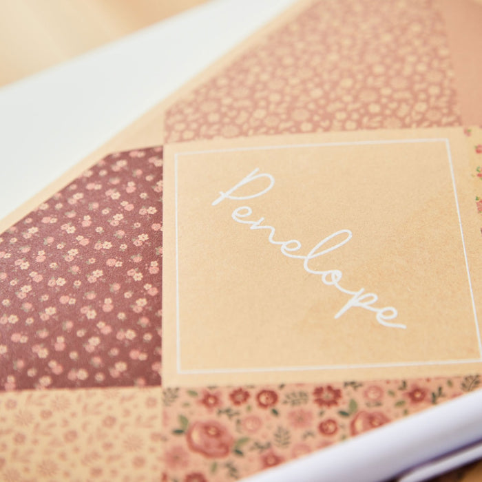 Personalised Floral Childrens Notebook
