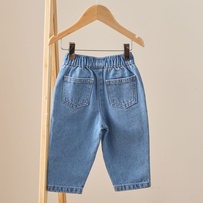 Personalised Floral Denim Jeans