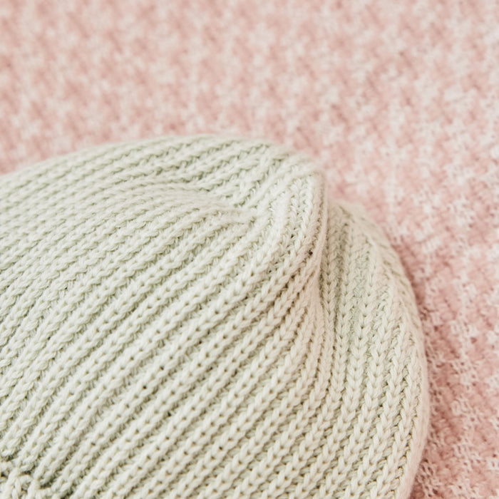 Personalised Floral Design Sage Beanie