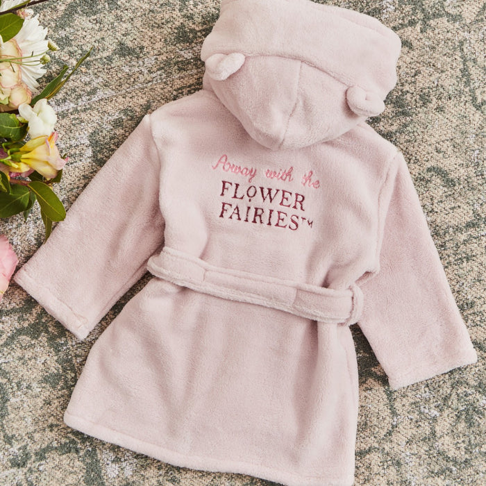 Personalised Flower Fairies™ Pink Fleece Robe