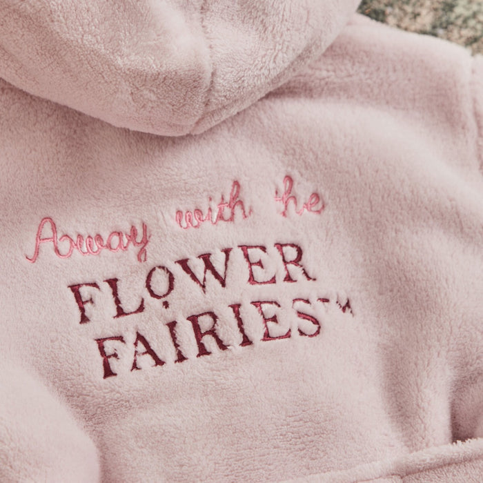 Personalised Flower Fairies™ Pink Fleece Robe